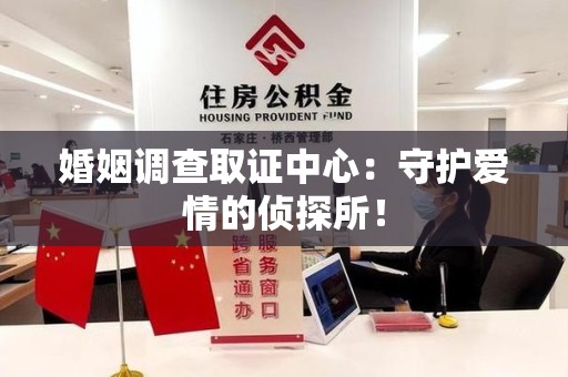 新罗婚姻调查取证中心：守护爱情的侦探所！