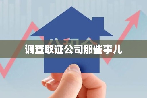 新罗调查取证公司那些事儿